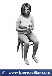 Auto - Reiki a la palma de las manos.