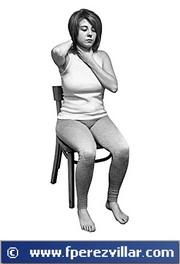 Auto - Reiki a la garganta - delante y detr�s - 5 chakra.