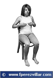 Auto - Reiki en los pechos - zona 4 chakra.