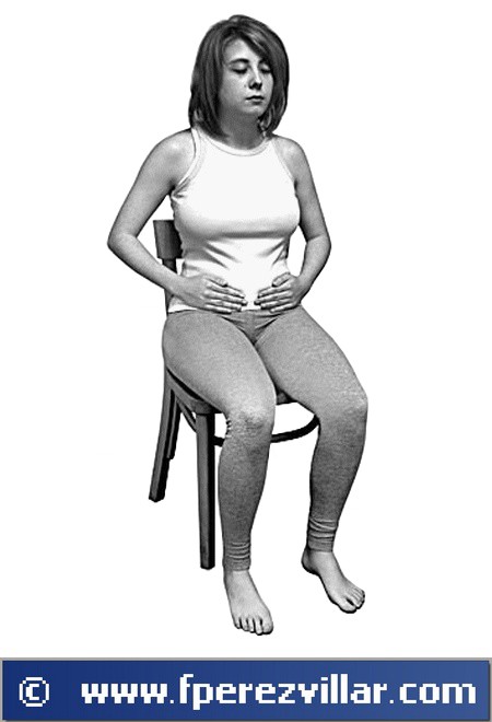 Auto - Reiki en los ovarios - vientre - 2� chakra.