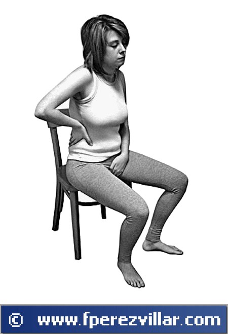 Auto - Reiki en ri��n derecho y genitales - 1 chakra.