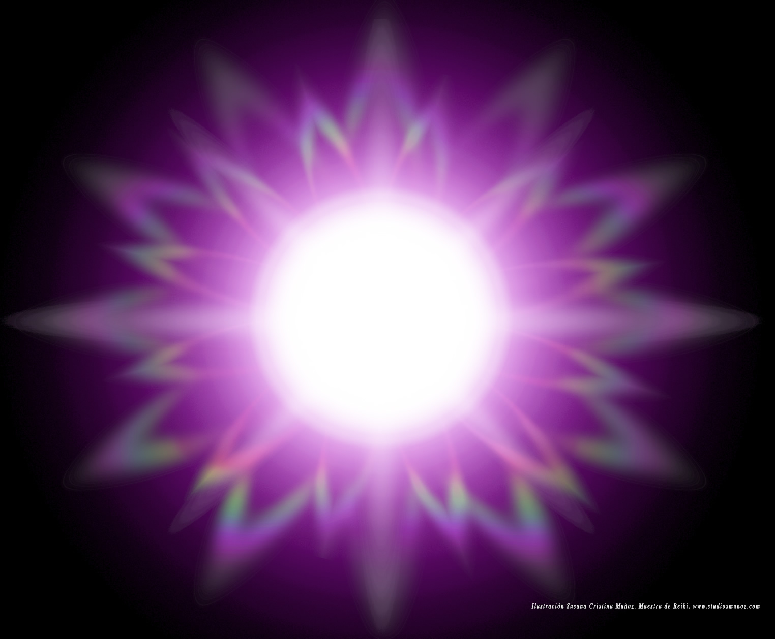 Mandala de luz de Susan.