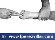 Tratamiento �seo dedo pulgar pie derecho - Reiki.