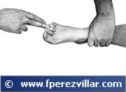 Tratamiento �seo dedo coraz�n pie derecho - Reiki.